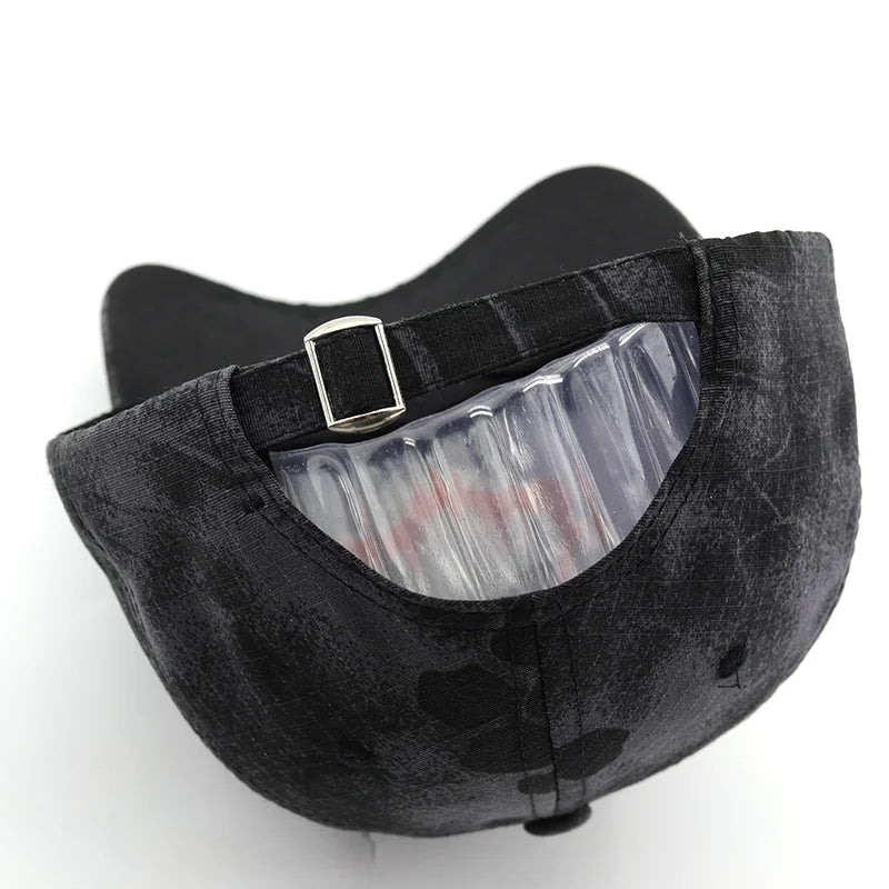 Antler Element Camouflage Baseball Cap, With Embroidery, Unlock New Experience of Outdoor Trendy Outfit