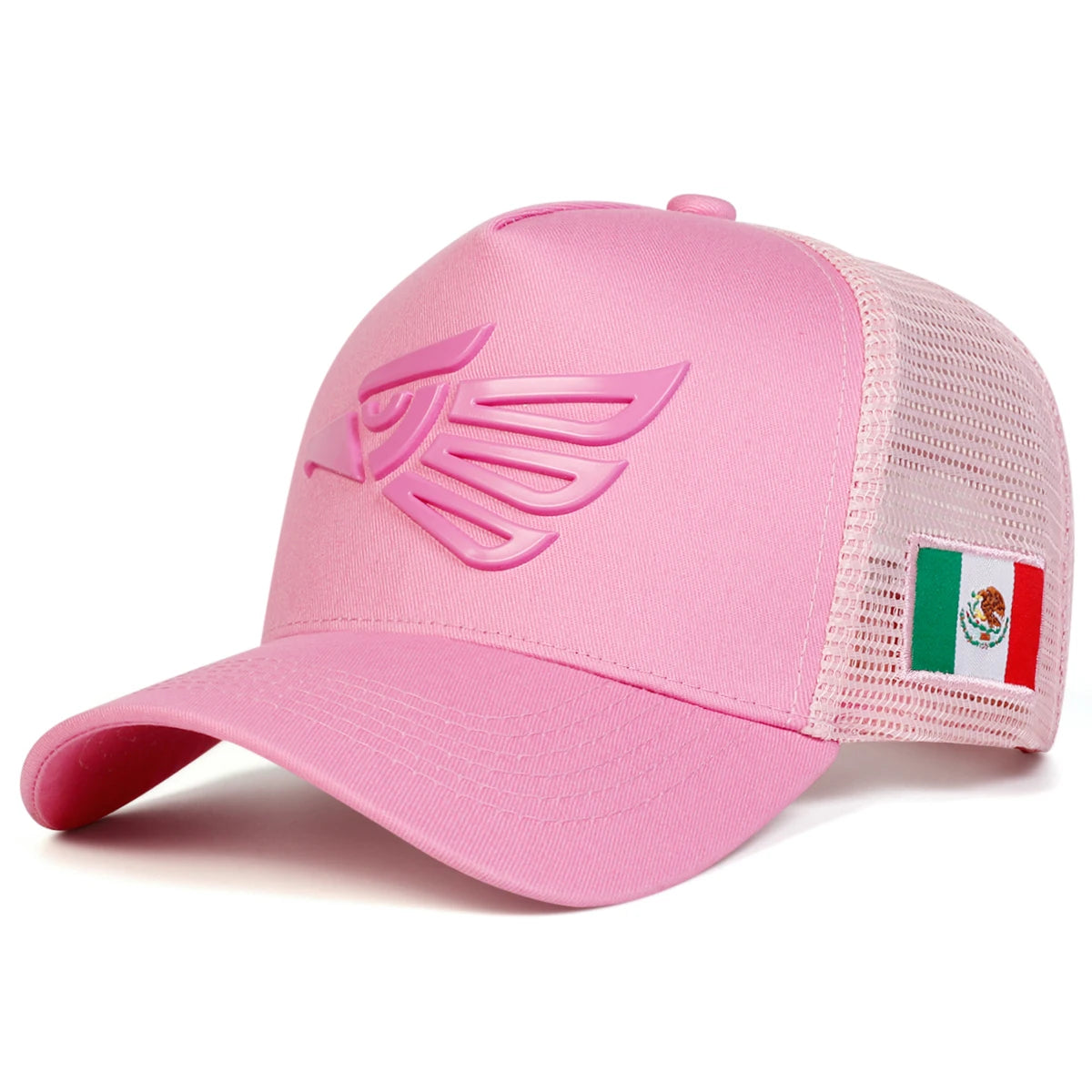 Unisex Mexican Eagle Label Baseball Net Caps Adjustable Casual Hats Spring and Summer Outdoor Sunscreen Hat