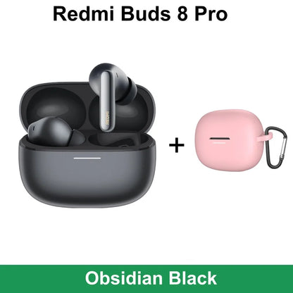 New Xiaomi Redmi Buds 8 Pro Wireless Bluetooth 5.4 Earbuds – 55dB Active Noise Cancelling TWS Earphones with AI Clear Call, 3-Mic System, Hi-Res Audio LDAC, Global Version