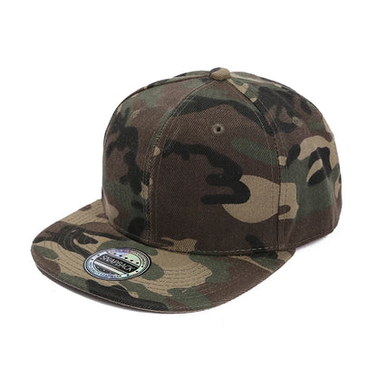 Cappellino da baseball a visiera piatta con logo personalizzato stampato o ricamato, cappellino unisex da esterno, cappellino hip hop "Dad Hat", gorras da uomo, cappellino street snapback