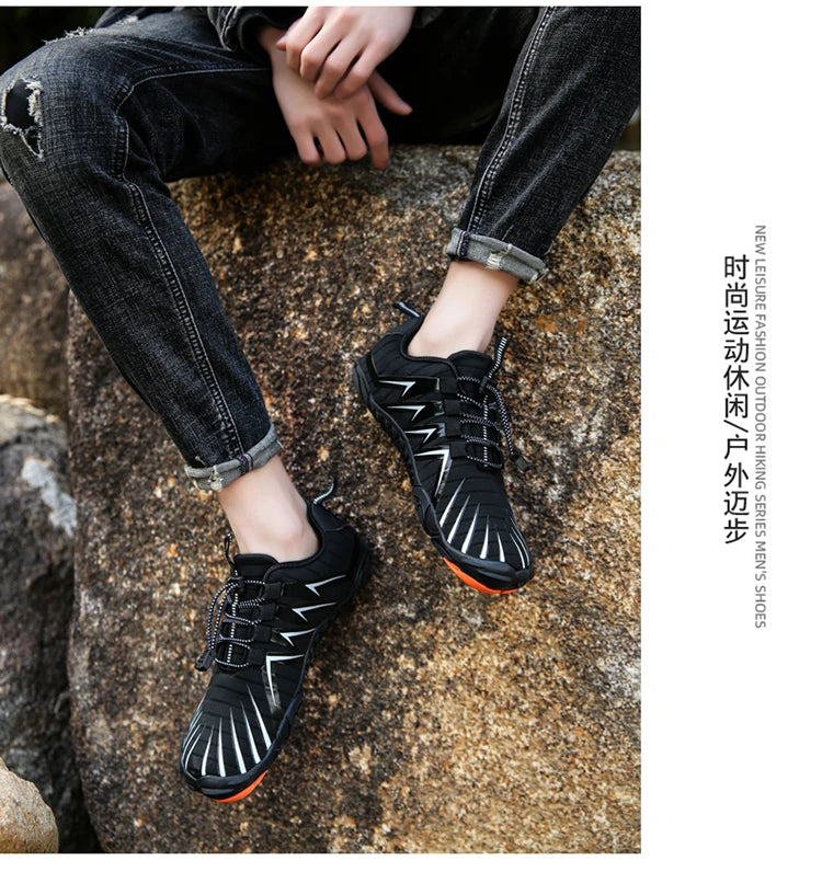 Men's Cross-Trainer | Barefoot & Minimalist Shoe | Zero Drop Sole | Wide Toe Box Aqua Shoes Five-finger Swimming Shoes