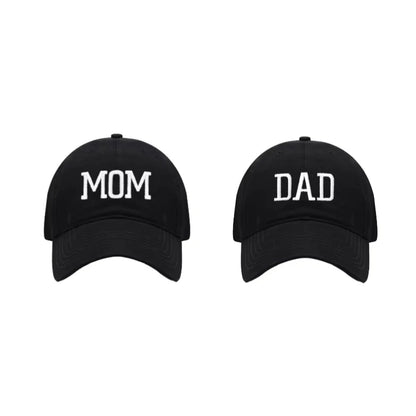 Mom and Dad Embroidered Baseball Hat Retro Sports Running Sunscreen Leisure Daily Versatile Travel Duck Tongue Hat