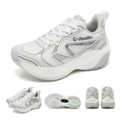 ONEMIX Baskets légères pour homme avec amorti, chaussures de sport et de course à amorti, chaussures décontractées pour femme, souples et élastiques 25216