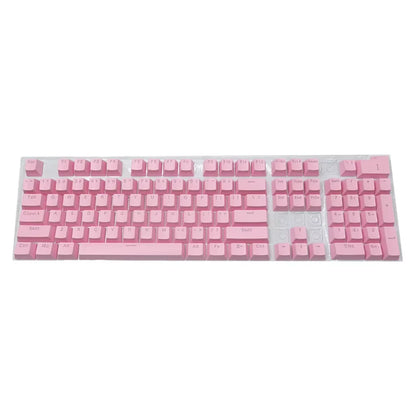 104PCS Backlit Mechanical Keyboard Keycaps Set for Cherry MX, ABS Replacement Mechanical Keyboard Keycaps, Universal 104-Key Backlit Keycaps for Gaming & Desktop Keyboards