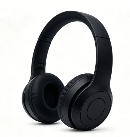 Bluetooth 5.0 Wireless Headphones Foldable Over-Ear Headset with HiFi Stereo Sound, Bluetooth 5.0 Wireless Headphones with Soft Skin-Friendly Earmuffs & Microphone