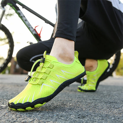 Unisex Quick Dry Water Shoes Men Women Colorful Beach Swimming Surfing Seaside Aqua Shoes Couple Barefoot Upstream Sneakers