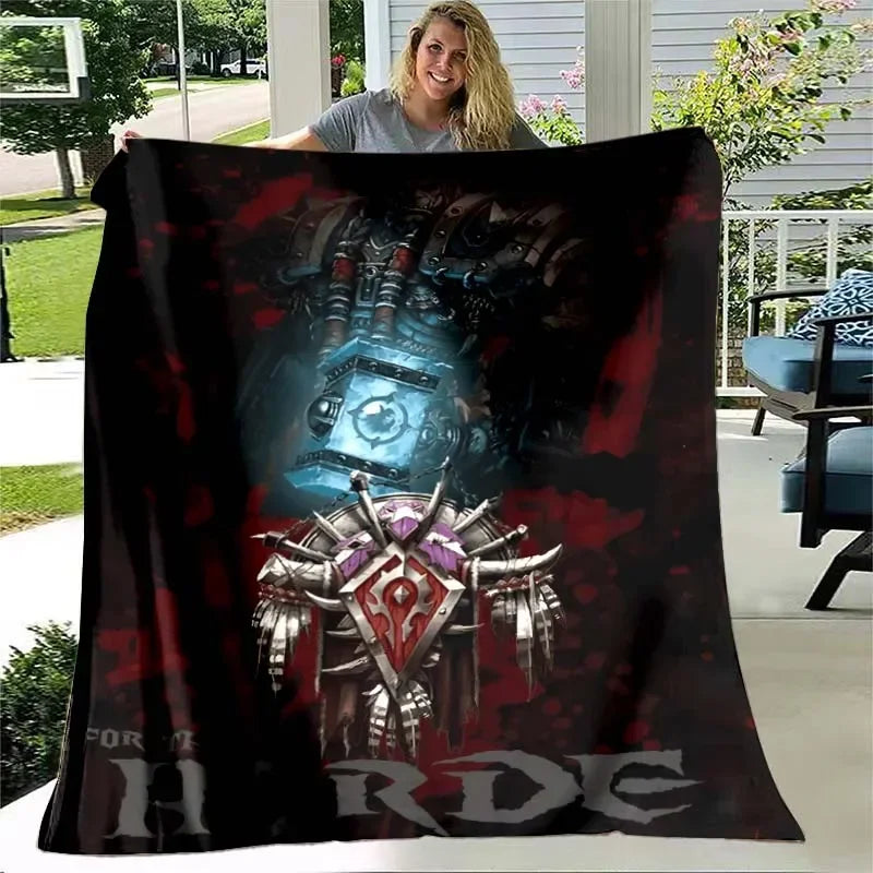 3D World of Warcraft pattern printed blanket bedroom living room home decor picnic blanket child room bed blankets birthday gift