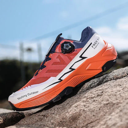 Men's Sneakers Casual Outdoor Anti-Slip Shock-Absorbing Versatile Off-Road Hiking Shoes, Comfortable Soft Sole Running Shoes for Men