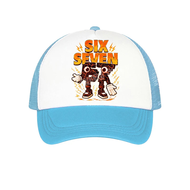 Steal A Brainrot 67 Baseball Cap Game Character Print Sun Hat Kids Adult Adjustable Peaked Caps Anime Fashion Summer Casual Hats