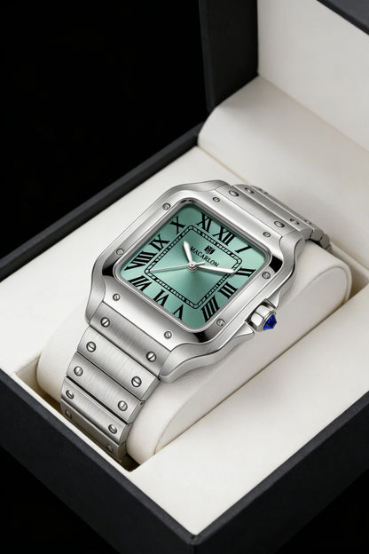2026 New MACARLON Design 38mm Mechanical Watch Men Sapphire Glass Luminous Stainless Steel Waterproof China NH35 Automatic Watch