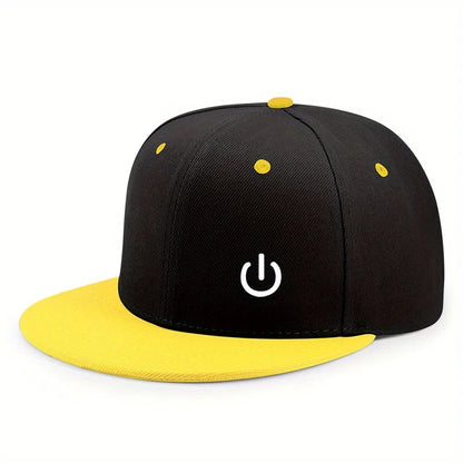 Fashionable And Trendy Outdoor Daily Personalized Casual Versatile Flat Brimmed Baseball Cap Men And Women For Travel Hip-Hop