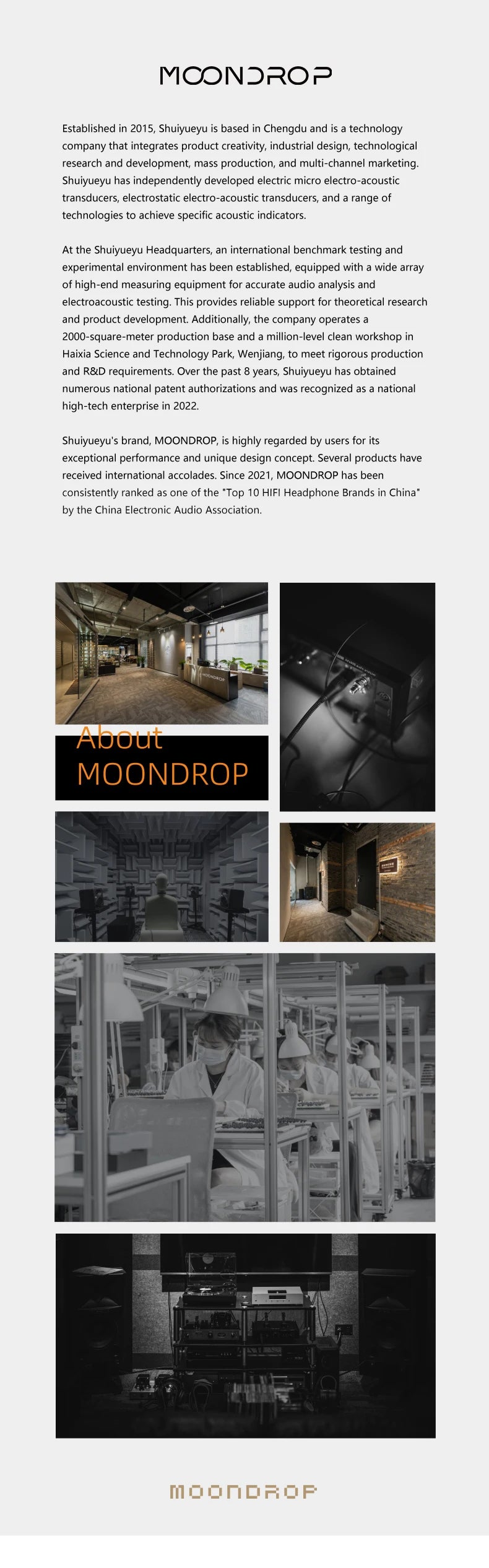 MOONDROP OLD FASHIONED On-Ear Headphones 40mm Dynamic Driver Wired Headphones with 3.5mm Plug, HiFi Audio Headset with Volume Control