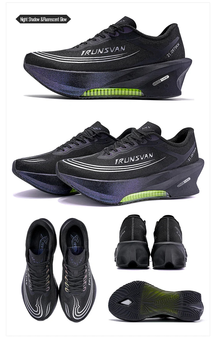IRUNSVAN Airflow Capsule Scarpe sportive da maratona senza linguetta Scarpe da corsa esclusive per uomo e donna 166