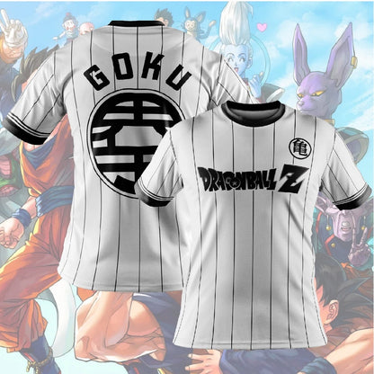 T Shirts Dragon Ball Z Children's Men Shirt Men's T-shirt Harajuku Style Trend Goku High Quality Clothing Anime Tops Streetwear