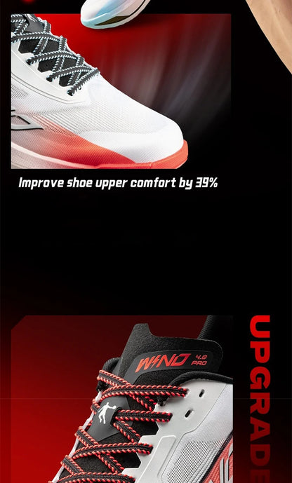 QIAODAN WIND 4PRO Chaussures de marathon à semelle en carbone pour homme - Baskets de course professionnelles - Chaussures de sport de course à pied respirantes QDB023262291