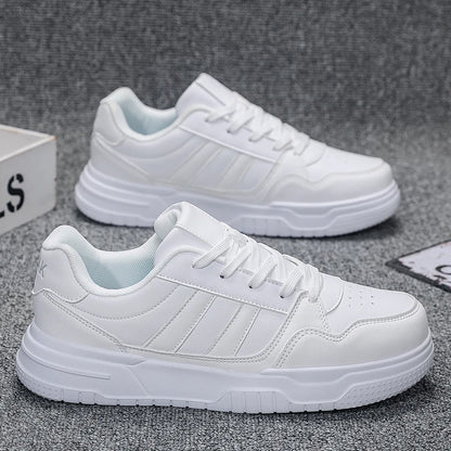 Plus Big Size 50 51 52: zapatillas de cuero para hombre, zapatillas deportivas informales, zapatillas planas de skate para dropshipping