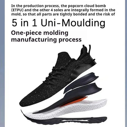 NEW Mijia Sport Shoes 4 Lightweight Ventilate Elastic Knitting Leisure Shoes Breathable Non Slip Sneaker Running Trainer Sneaker