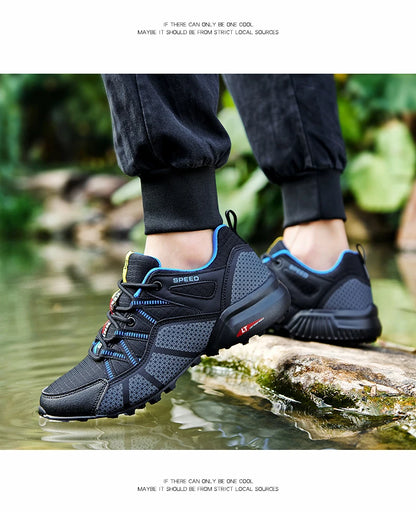 2025 Hiking Shoes Men's Non-slip Wear-resistant Comfortable Outdoor Hiking Sports Shoes Outdoor Running Shoes Walking Sports Sho