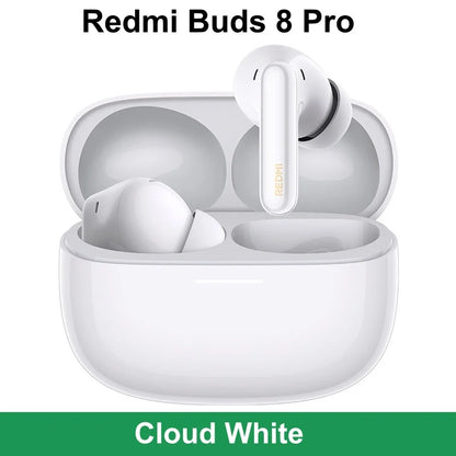 New Xiaomi Redmi Buds 8 Pro Wireless Bluetooth 5.4 Earbuds – 55dB Active Noise Cancelling TWS Earphones with AI Clear Call, 3-Mic System, Hi-Res Audio LDAC, Global Version
