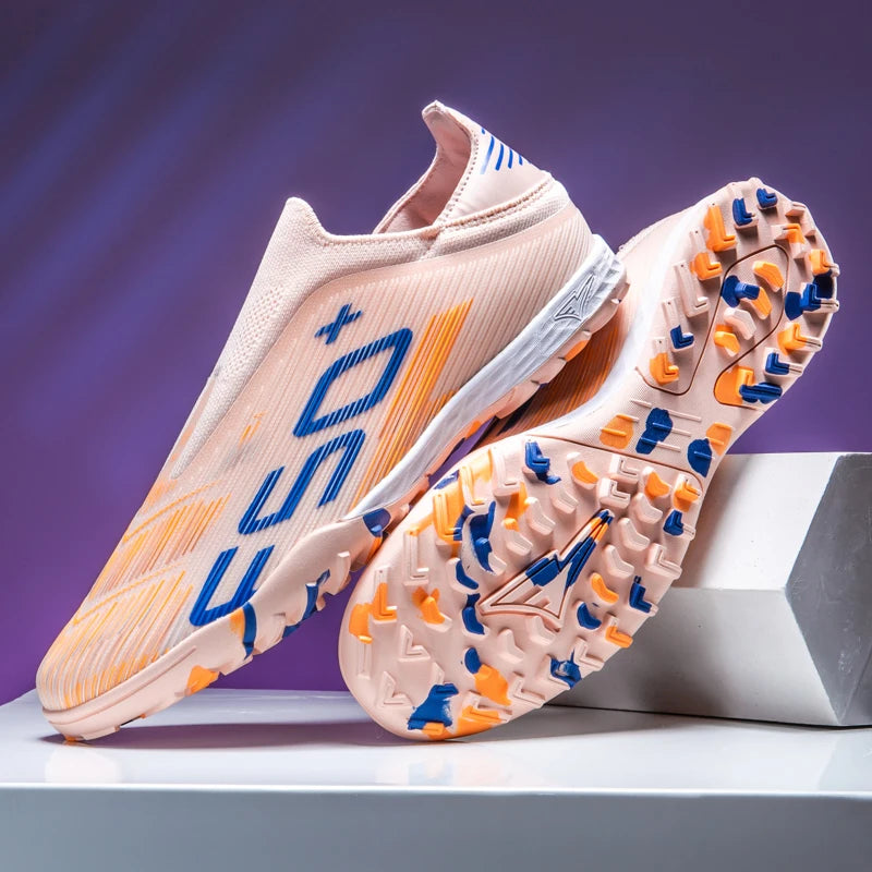 New Men's Football Boots Non-Slip Soccer Shoes Indoor Cleats Professional Turf Futsal Grass Ultralight Sport Comfortable Adult