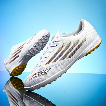 New Men Professional Football Boots Boys Soccer Shoes Sports Shoes TF/FG Match Sneakers Ankle Non-Slip Comfortable Unisex