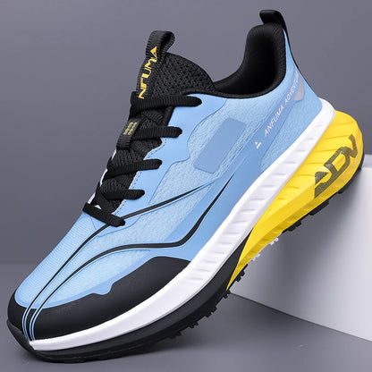 Chaussures de marche pour homme, outdoor, antidérapantes, de bonne qualité, tendance, plates, résistantes à l'usure, respirantes, baskets décontractées, sportives, chaussures de course pour homme
