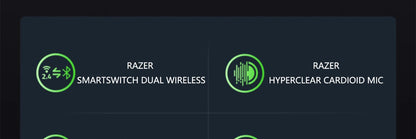 Razer Barracuda X Wireless Gaming Mobile Headset 2022 Model  2.4GHz Wireless + Bluetooth - Lightweight 250g - 40mm Drivers