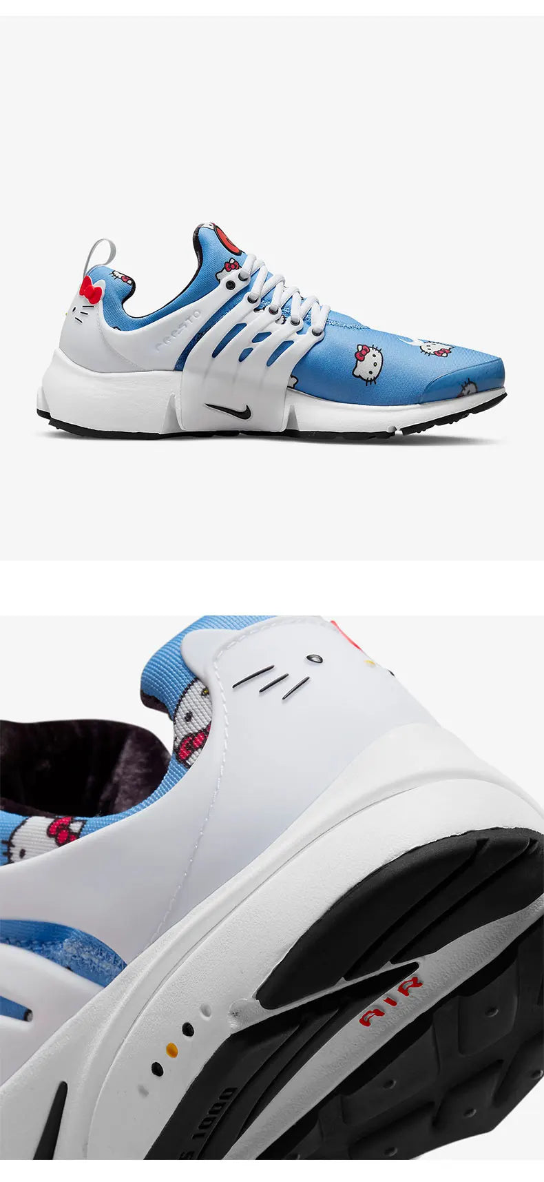 Nike genuine Unisex HELLO KITTY Collaboration Running Shoes DV3770-400