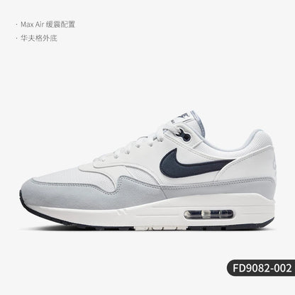 Αυθεντικά ανδρικά αθλητικά παπούτσια Nike Air Max 1 χαμηλού ύψους με αερόστρωμα, ρετρό στυλ, FD9082-002