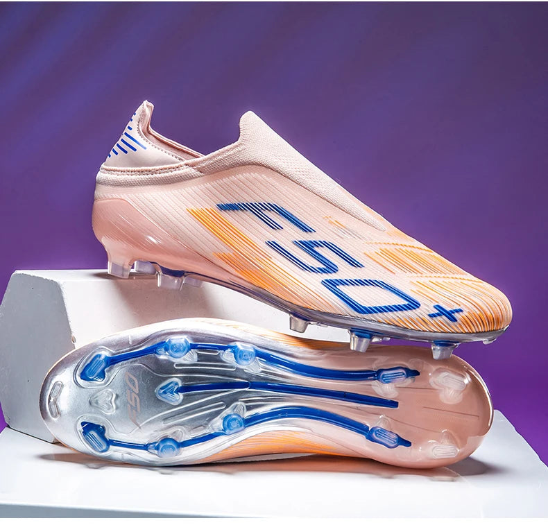 New Men's Football Boots Non-Slip Soccer Shoes Indoor Cleats Professional Turf Futsal Grass Ultralight Sport Comfortable Adult