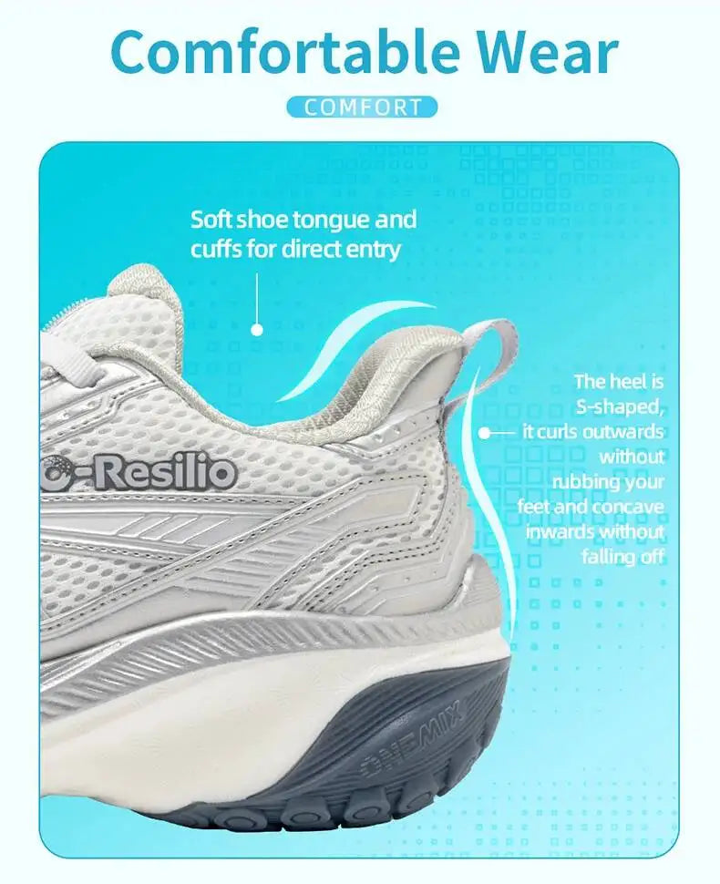 ONEMIX Baskets légères pour homme avec amorti, chaussures de sport et de course à amorti, chaussures décontractées pour femme, souples et élastiques 25216