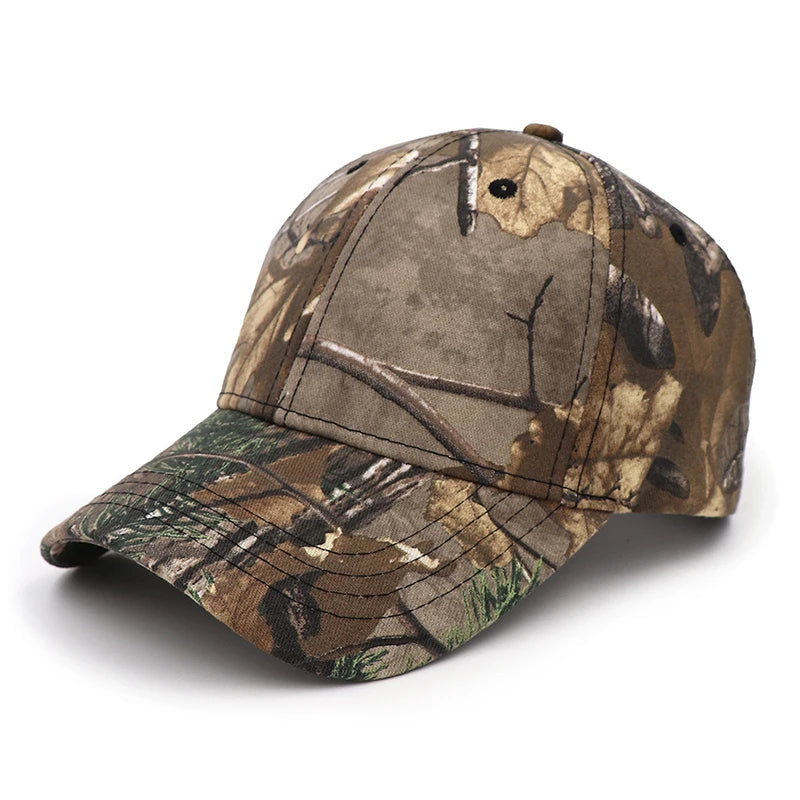 Camouflage til mænd og kvinder, baseballkasket, udendørssport, jungle, jagt, solhat, unisex, bomuld, taktiske kasketter, Gorras MZ0438