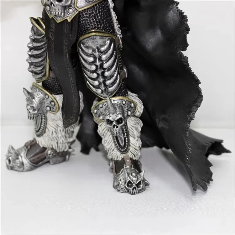 16cm World of Warcraft Game Figure Lich King Arthas Death Knight Standing Frostmourne Desktop Ornaments Collect Festival Gifts