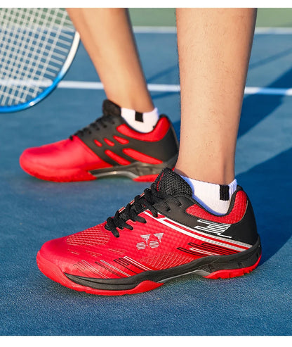 Professional Badminton Shoes Sneakers Mens Breathable Anti-slip Tennis Sport Shoes for Men Women Training Sneakers