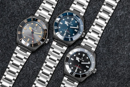 THORN 39mm Titanium Watch Men Homage Vintage PT5000 Movement Automatic Sapphire Crystal C3 Super Luminous 200M Waterproof Watch