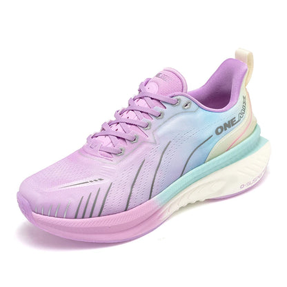 ONEMIX Nuove scarpe da running ammortizzate da uomo, adatte a runner pesanti, stringate, sportive da donna, antiscivolo, outdoor, sneakers atletiche da uomo