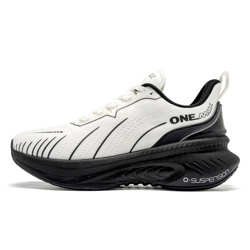Baskets pour femme ONEMIX noires, chaussures de course respirantes pour femme, modèle de créateur, livraison gratuite, chaussures de sport roses à amorti