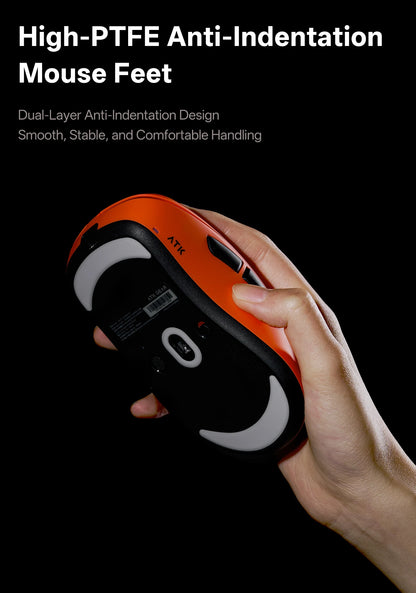 ATK Blazing Sky Z1 Series Wireless Gaming Mouse 8K, PAW3950 Ultra, Dual Mode, Lightweight Esports Mouse with Low Latency