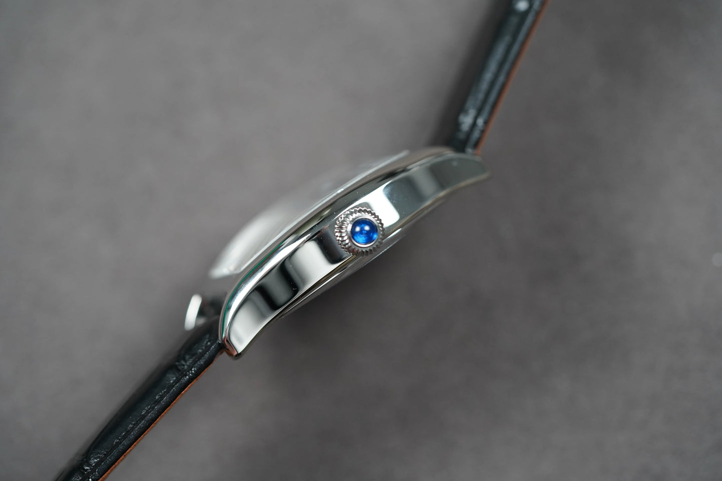 FARASUTE 36mm Retro Hangzhou Customized Manual Mechanical Movement Wristwatches Sapphire 5Bar Waterproof Watch Men reloj hombre