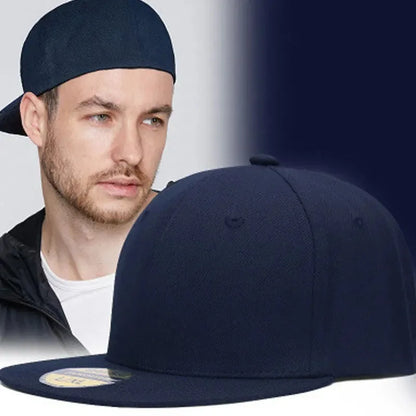 Adult Back Closed Baseball Cap for Small Head Lady Man Blank Hiphop Snapback Hat Fitted Flat Caps 57cm to 59cm