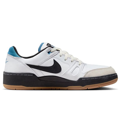 Buty skateboardowe Nike Ful Force Low-Top dla mężczyzn, czarne/białe/niebieskie, HJ7262-100