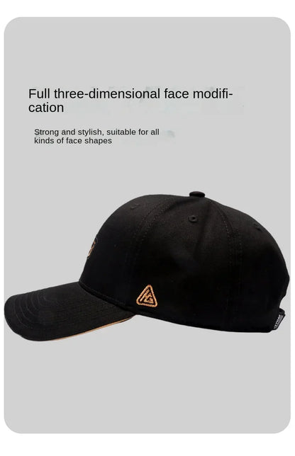 Men's Hat Baseball Cap for Men New Fashion Luxury Brand Embroidery Chinese Style Big Size Cotton Trucker Hat HipHop For 4seasons
