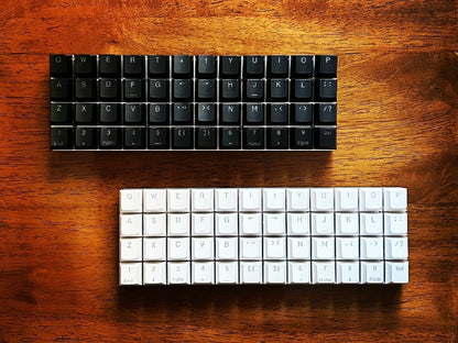 Planck 48 Wired Keyboards Full 1u Orthogonal Inline Keyboard Single Mode Customized Hot-Swap Mechanical Gaming Keyboard Gifts