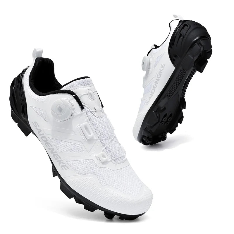 Unisex Cycling  MTB Shoes Men Mountain Sneakers Footwear Dirt Bike Racing Clit Bicycle Woman Mtb Speed Cleat Biking