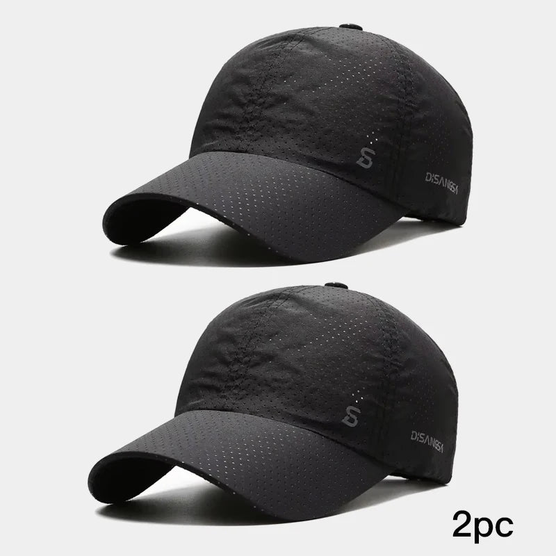 Original design løbehue, tynd, hurtigtørrende, åndbar, med andetunge, til udendørs brug, til mænd, sol, sommer, fiskeri, Avisor baseballkasket