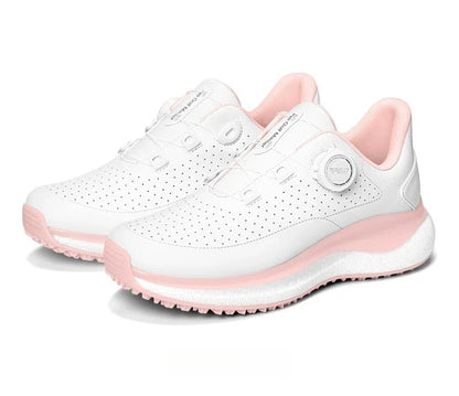 PGM Women Golf Shoes Summer Heat Dissipation Breathable Holes High Elasticity Height Outdoor Sports Sneakers XZ430