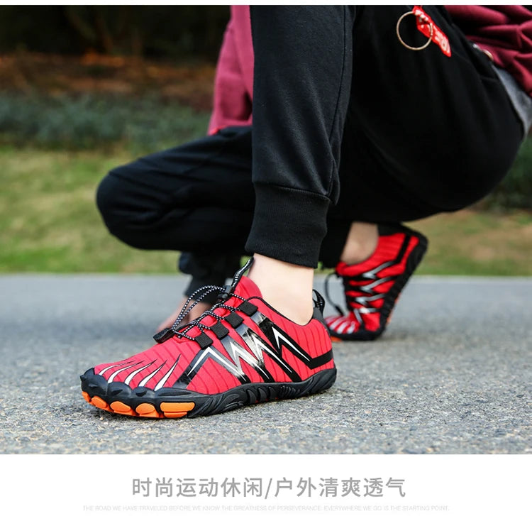 Men's Cross-Trainer | Barefoot & Minimalist Shoe | Zero Drop Sole | Wide Toe Box Aqua Shoes Five-finger Swimming Shoes