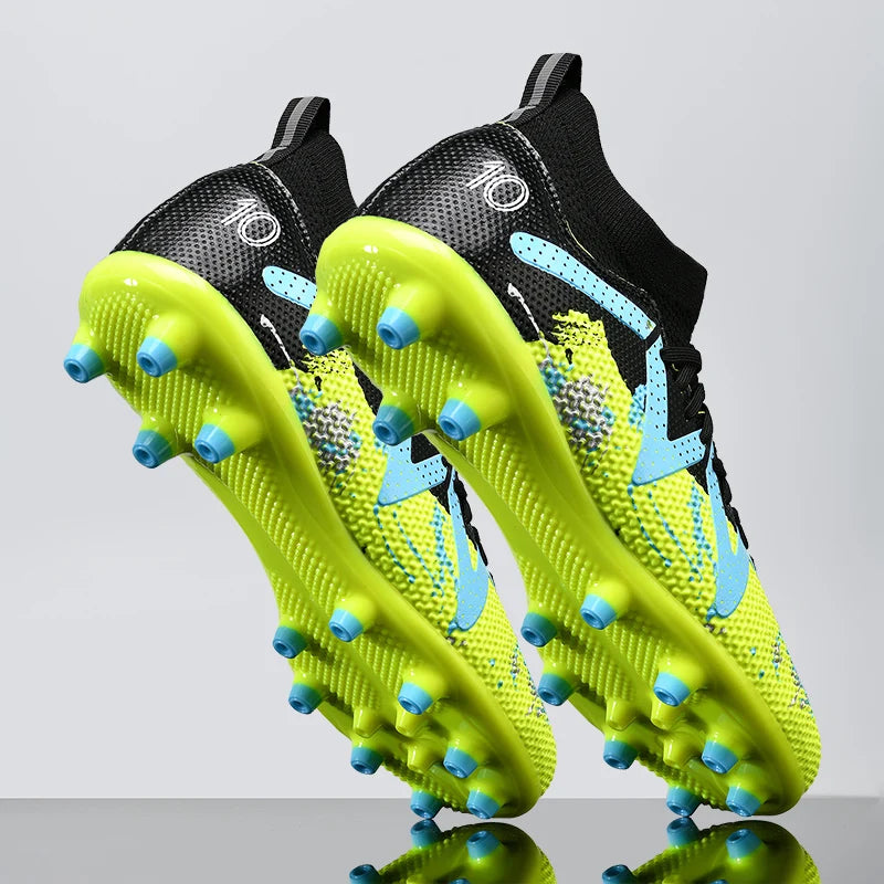 Chaussures de football pour hommes, crampons de terrain professionnels, résistants, décontractés, antidérapants, de haute qualité.