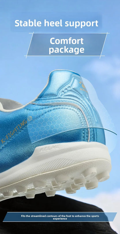 Kelme Men‘s Tf Football Boots Soccer Cleats Youth Artificial Natural Grass Professional Match Training Turf Shoes Short Studs