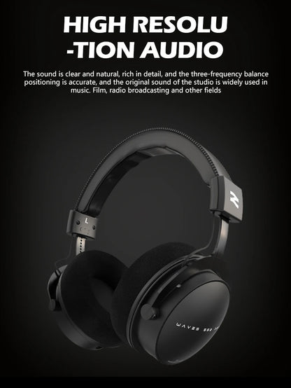 TALOMEN W550x Studio Headphones – Professional Wired Over-Ear DJ Monitor Headphones with 50mm Drivers & Detachable Cable